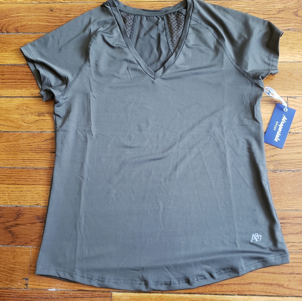 Aeropostale A87 Mesh Active Top